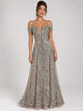 NWT ~ Morrell Maxie Dress, Prom, Gown Style Code 16276 ~ Size 6 | MSRP $498